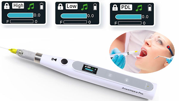 صفحه نمایش دستگاه تزریق بی حسی دیجیتال Smart Saftey
