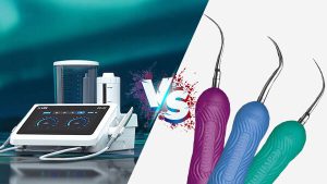 مقایسه دستگاه‌ جرمگیر دندانپزشکی و اسکیلر دستی
